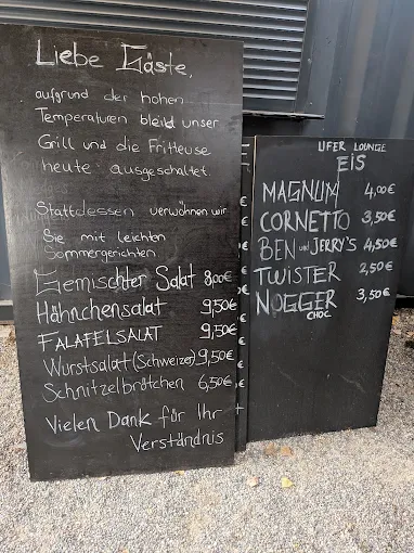 Ufer Lounge - Biergarten Nürtingen menu 1